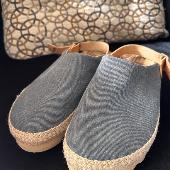 Reef sage high denim clog in dusty - Picture 3 of 6